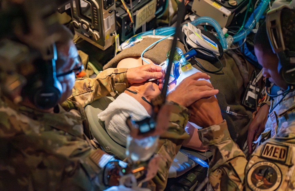 Critical Care Air Transport Team's quarterly live-flight patient simulation training