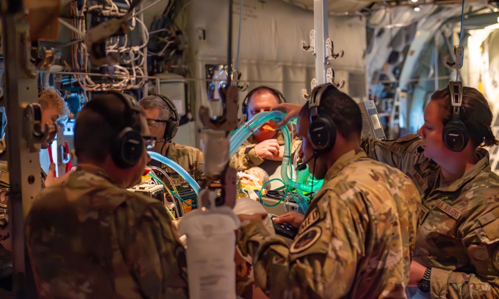 Critical Care Air Transport Team's quarterly live-flight patient simulation training