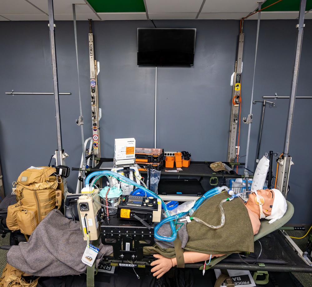 Critical Care Air Transport Team's quarterly live-flight patient simulation training