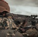 U.S. Marines with Security Battalion, Marine Corps Base Quantico, participate in a machine gun range