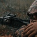 U.S. Marines with Security Battalion, Marine Corps Base Quantico, participate in a machine gun range