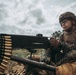 U.S. Marines with Security Battalion, Marine Corps Base Quantico, participate in a machine gun range