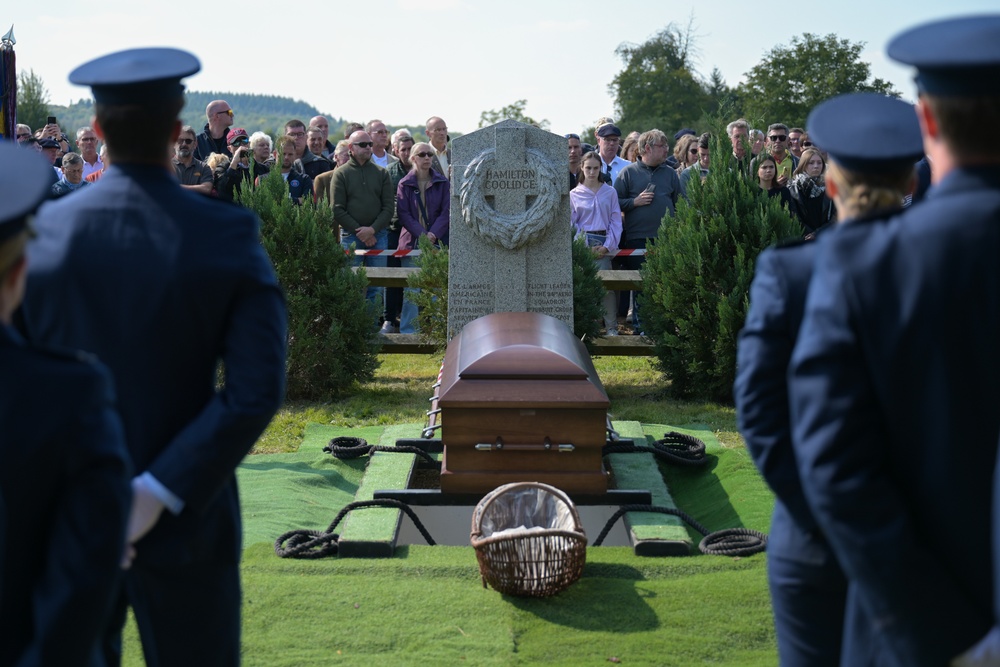 WWI Ace Capt. Hamilton Coolidge Reinterred in Chevières After 106 Years