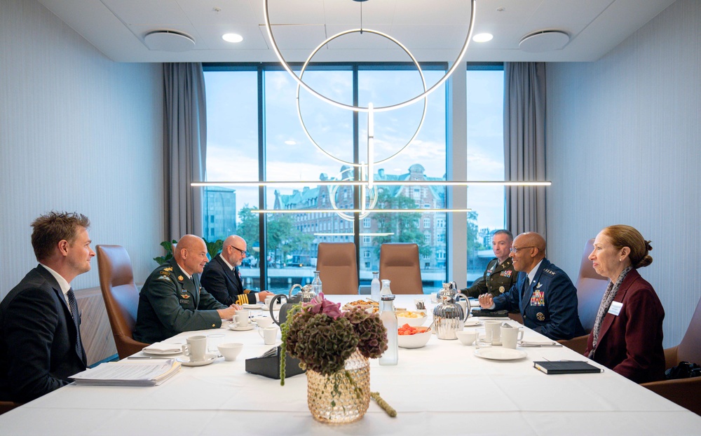 CJCS Meets with Denmark CHOD