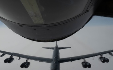 B-52 Stratofortress crosses Alaska