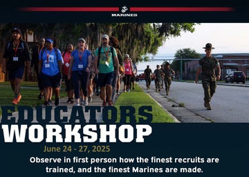 Recruiting Station Columbia Educators Workshop 2025 Flyers
