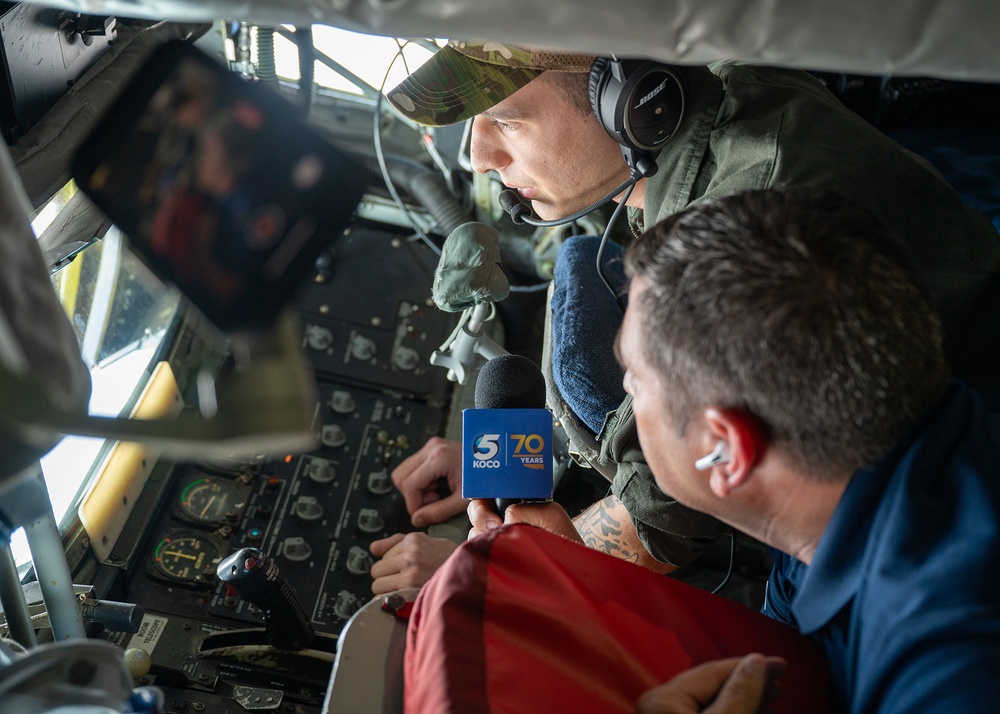 77th Air Force Birthday Media Orientation Flight