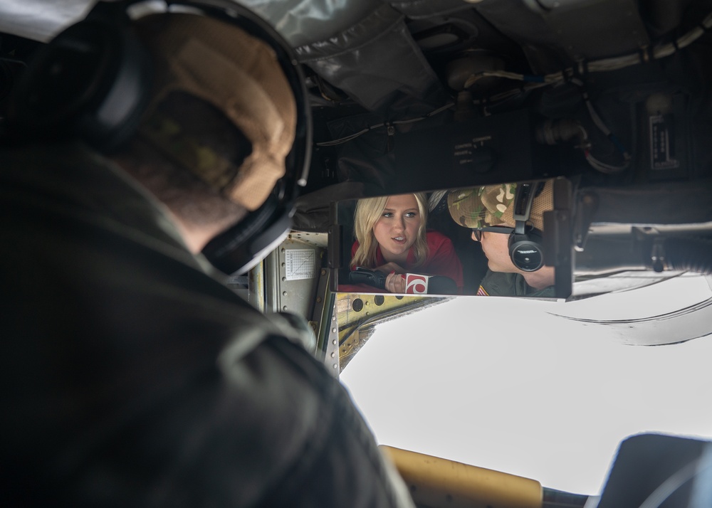 77th Air Force Birthday Media Orientation Flight