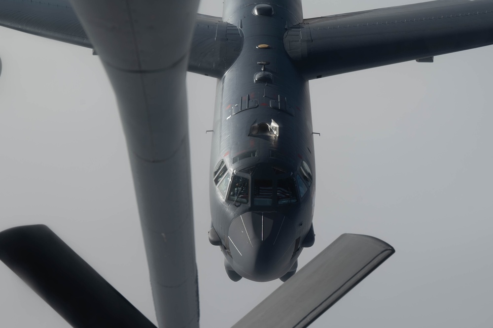 B-52 Stratofortress crosses Alaska