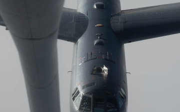 B-52 Stratofortress crosses Alaska