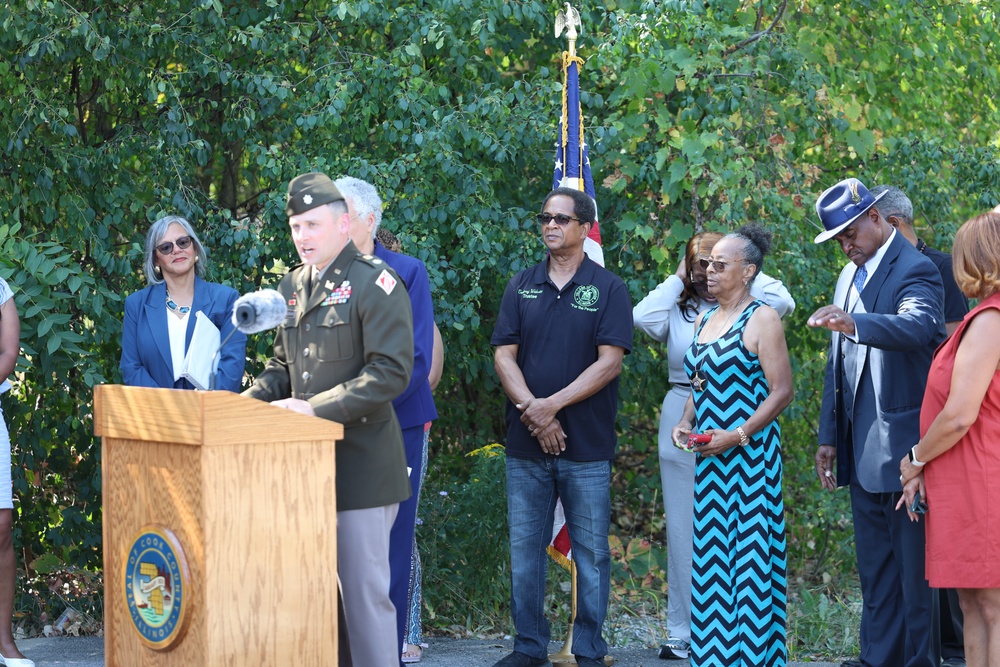 USACE and officials celebrate Dixmoor Water Main replacement