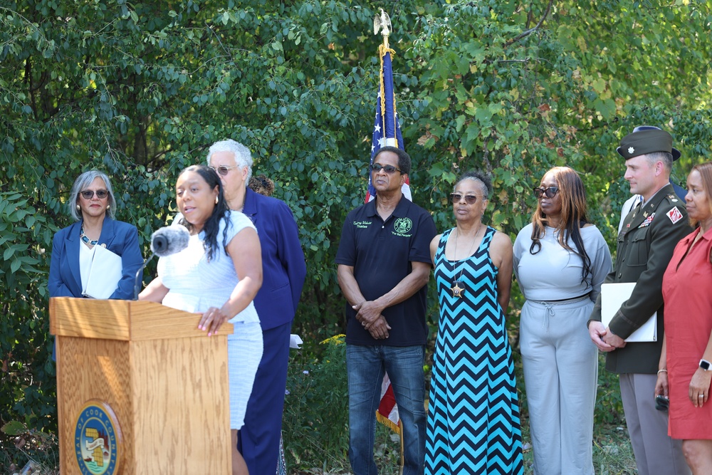 USACE and officials celebrate Dixmoor Water Main replacement