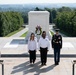 Members of Leadership VA Participate in a Public Wreath-Laying Ceremony at the Tomb of the Unknown Soldier