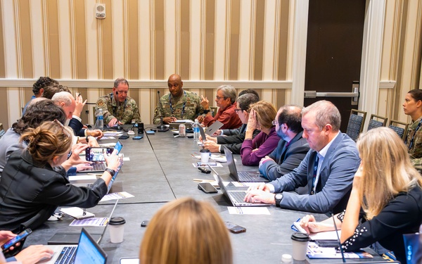 Hecker discusses Operational Focus Areas, Alliance readiness during media roundtable