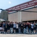 Colonel Zadok Magruder High School students tour Army National Guard hangar at Aberdeen Proving Ground