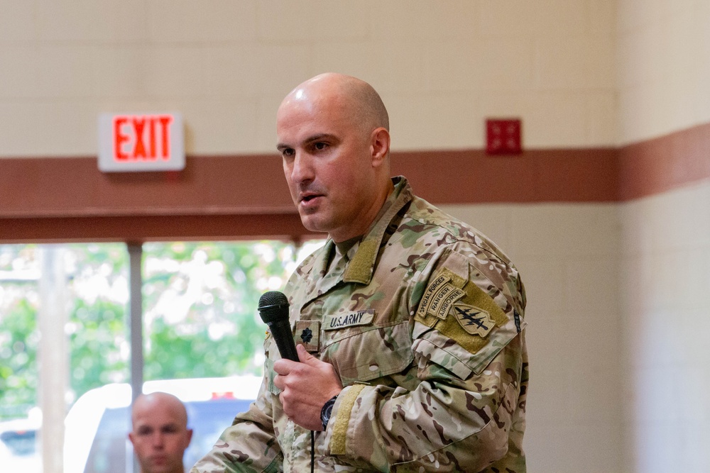 2nd Battalion, 19th Special Forces Group (A) Change of Command