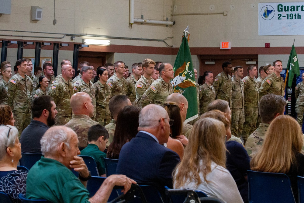 2nd Battalion, 19th Special Forces Group (A) Change of Command