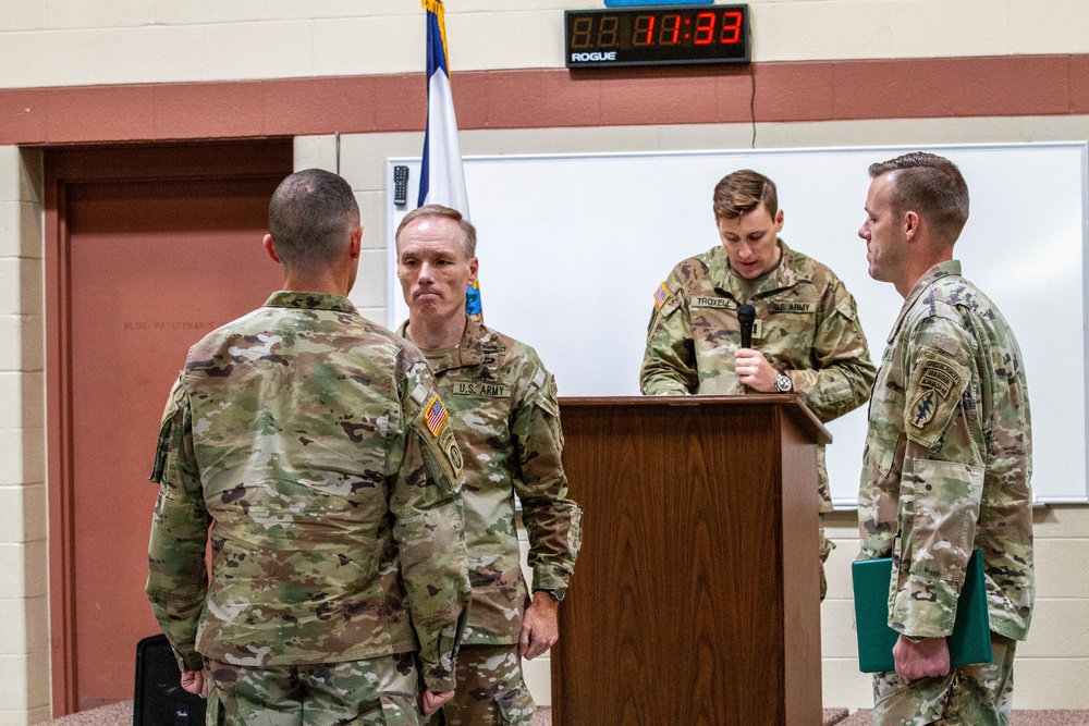 2nd Battalion, 19th Special Forces Group (A) Change of Command