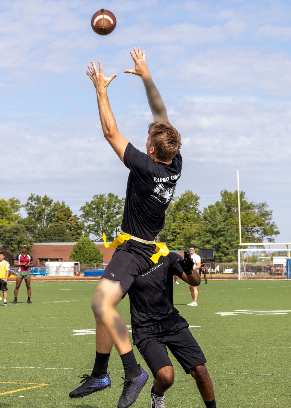 5th SFG(A) Soldiers Compete During 63rd Annual Legion Week Flag Football Tournament