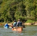 Employees from the U.S. Army Corps of Engineers Louisville District help to relocate mussels at Green River near Brownsville, KY, Sep. 6, 2024.