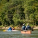 Employees from the U.S. Army Corps of Engineers Louisville District help to relocate mussels at Green River near Brownsville, KY, Sep. 6, 2024