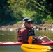 Employees from the U.S. Army Corps of Engineers Louisville District help to relocate mussels at Green River near Brownsville, KY, Sep. 6, 2024