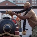 Chief Weeks Aboard USS Constitution