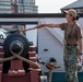 Chief Weeks Aboard USS Constitution