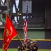 U.S. Marines with Recruiting Station Milwaukee Present Colors at Brewer Game