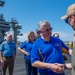 USS Lexington (CV-16) Museum staff tours USS Carl Vinson