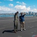 USS Lexington (CV-16) Museum staff tours USS Carl Vinson