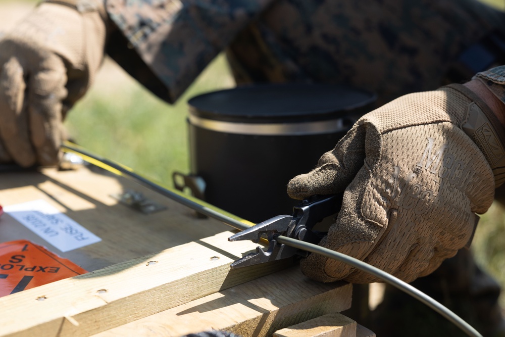 MCAS Cherry Point EOD Conducts Joint Training with 123d EOD