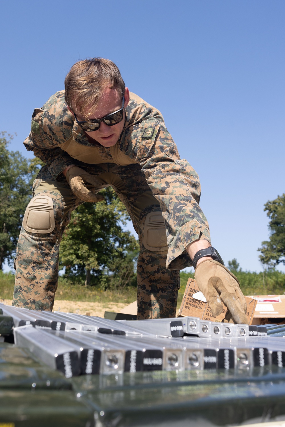 MCAS Cherry Point EOD Conducts Joint Training with 123d EOD