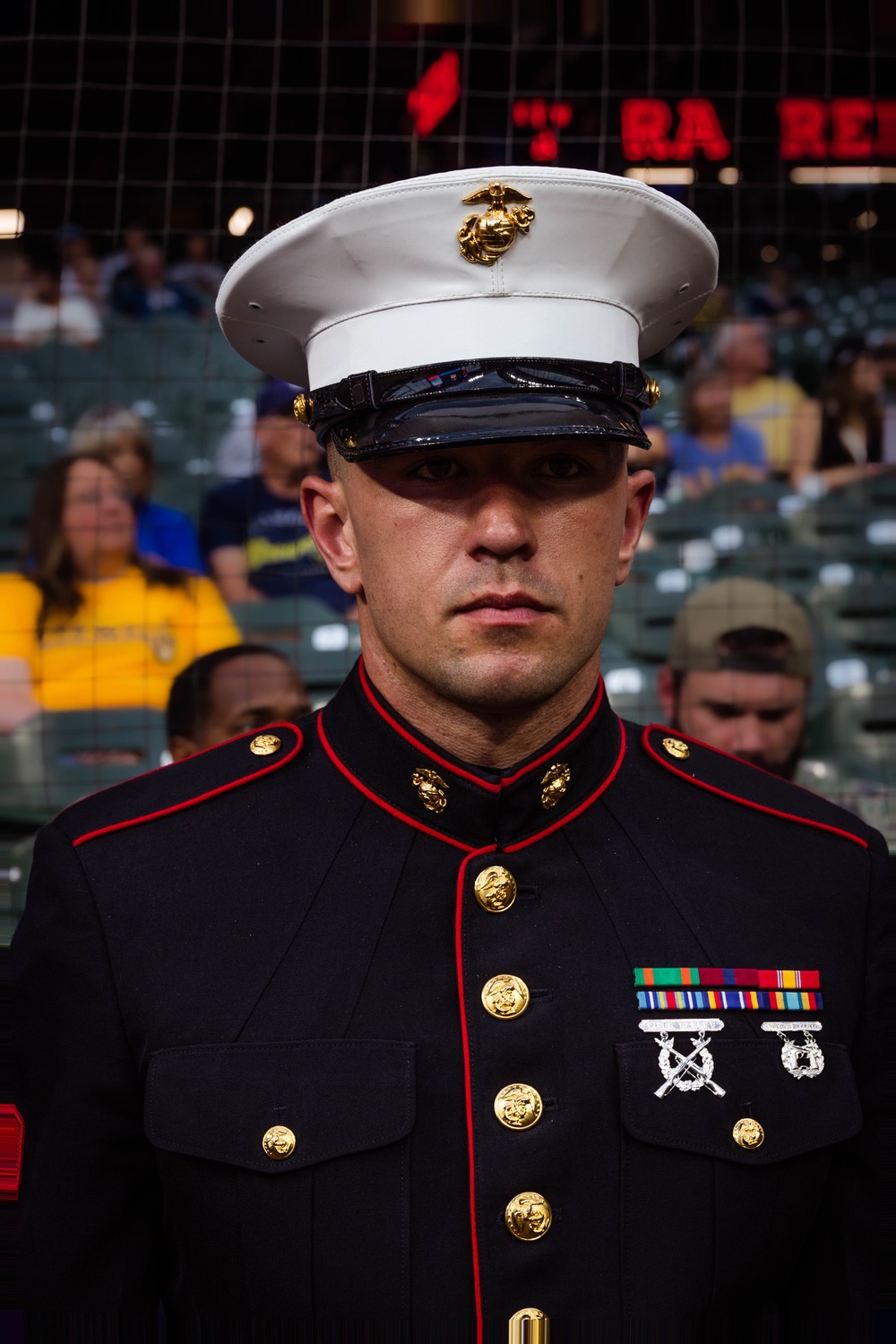 Marine Corps Recruiting Station - Brewers Color Guard