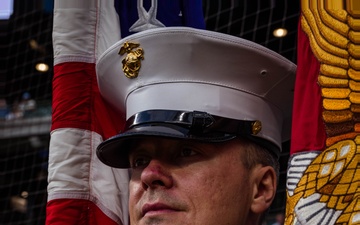 Marine Corps Recruiting Station Milwaukee - Brewers Color Guard