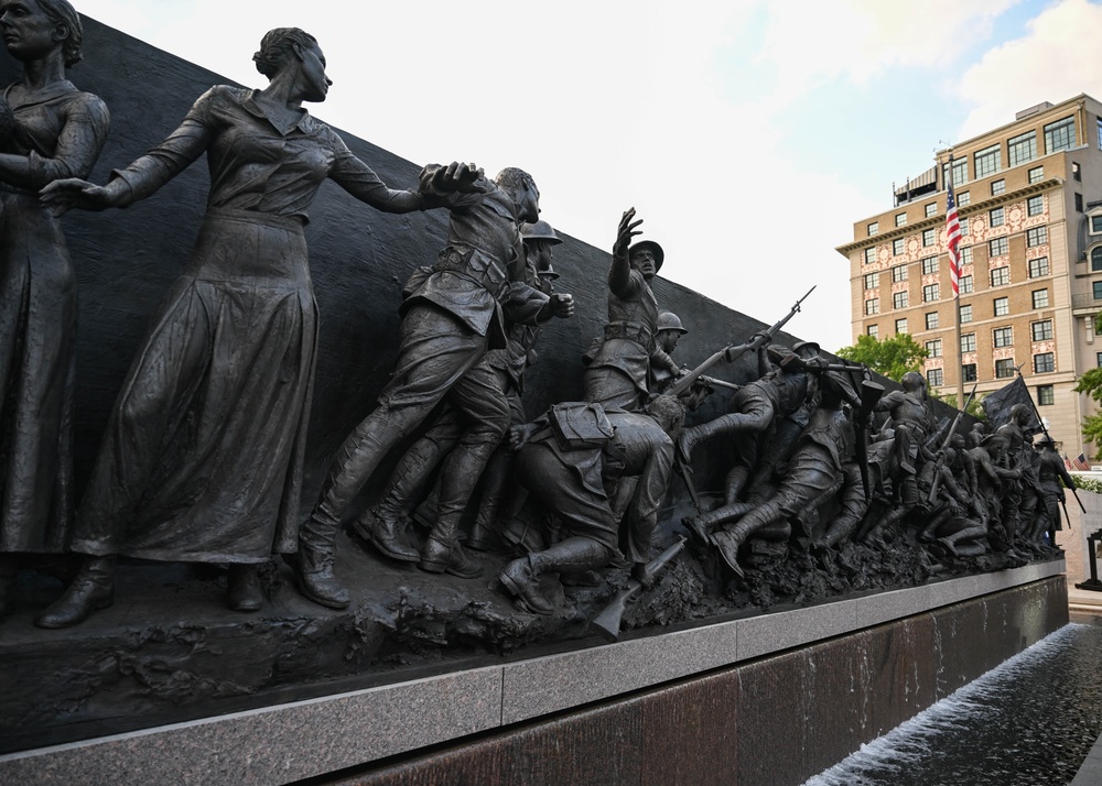 WWI Memorial Illumination Ceremony