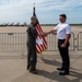 Civilian pilot commissions during airshow