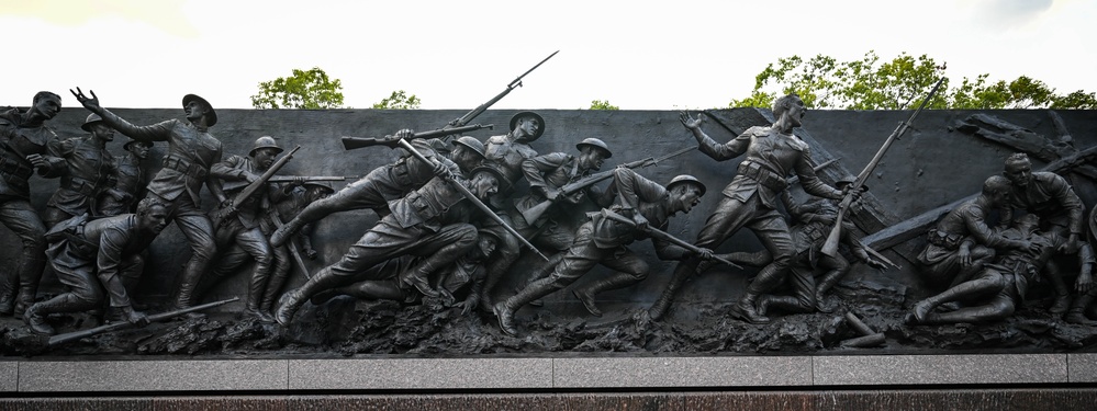 WWI Memorial Illumination Ceremony