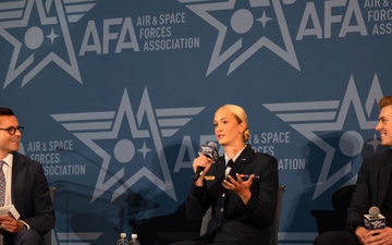 Lt Marsh Challenges Airmen to Tackle Air Force Misconceptions During AFA Panel