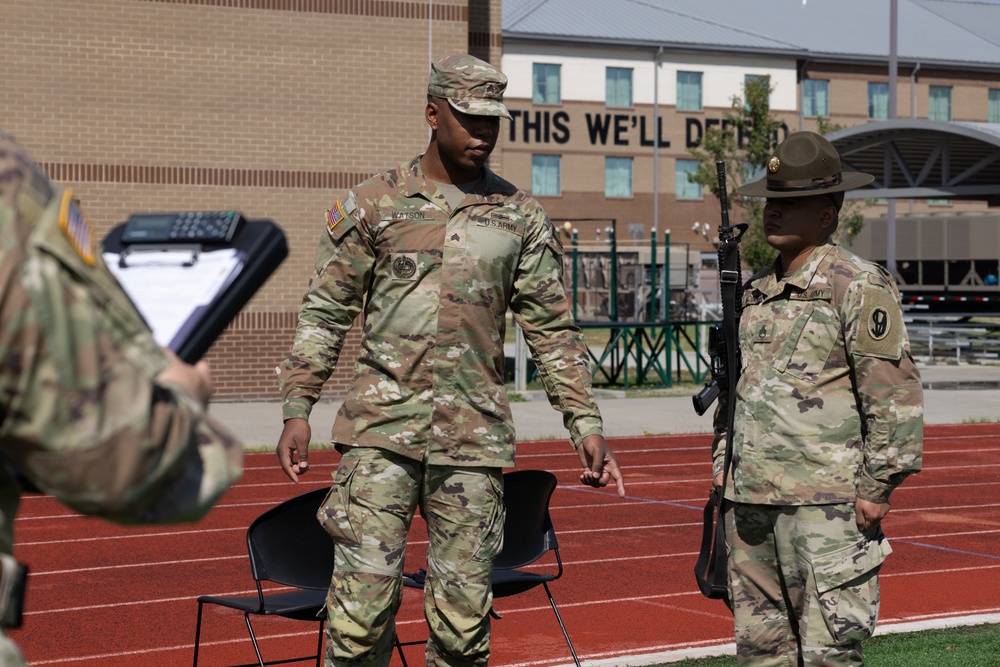 Drill Sergeant of the Year Competition Round Robin #2