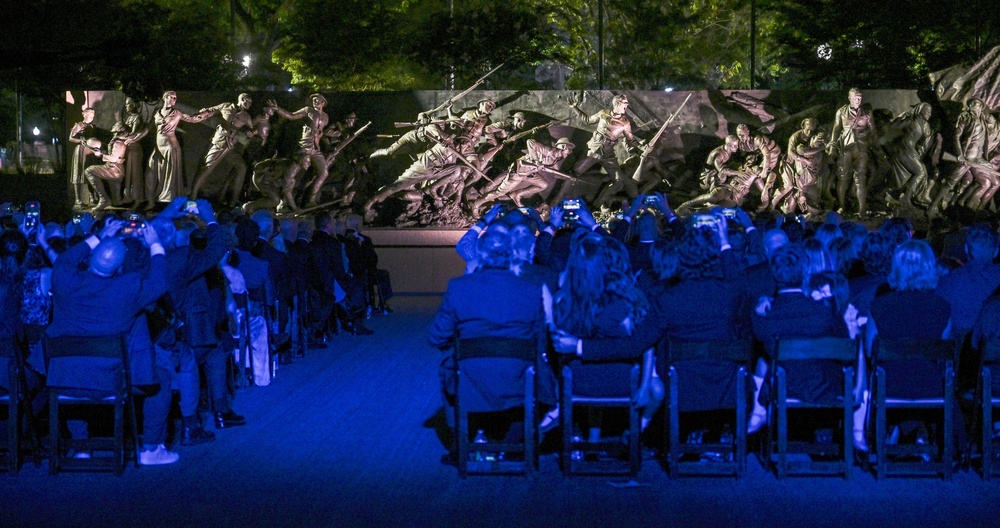 WWI Memorial Illumination Ceremony