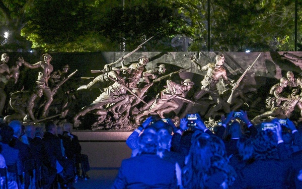 WWI Memorial Illumination Ceremony