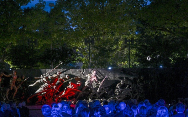 WWI Memorial Illumination Ceremony