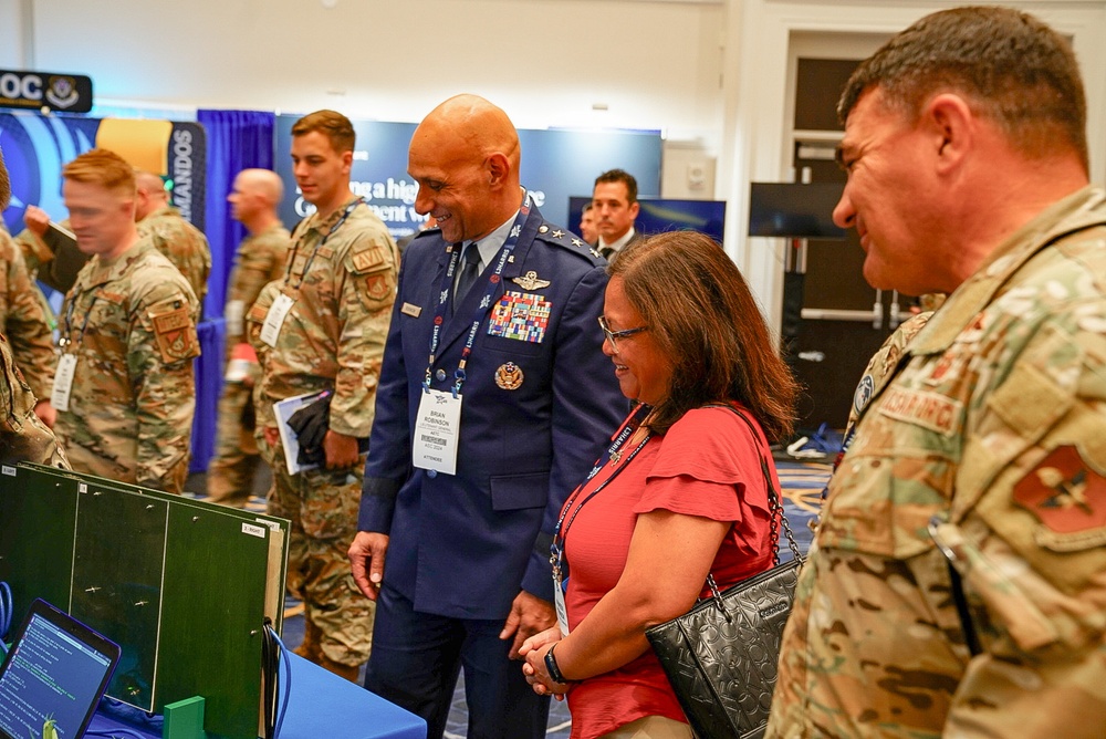 2AF makes an appearance at the AFA Air, Space &amp; Cyber Conference