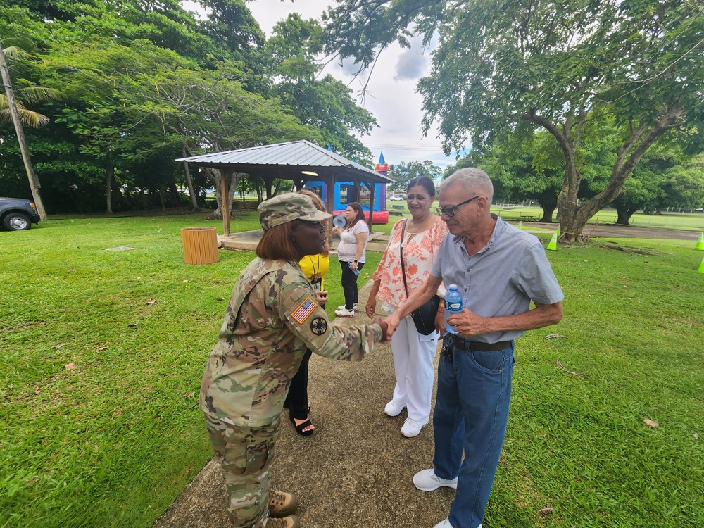 Fort Buchanan honors Gold Star parents