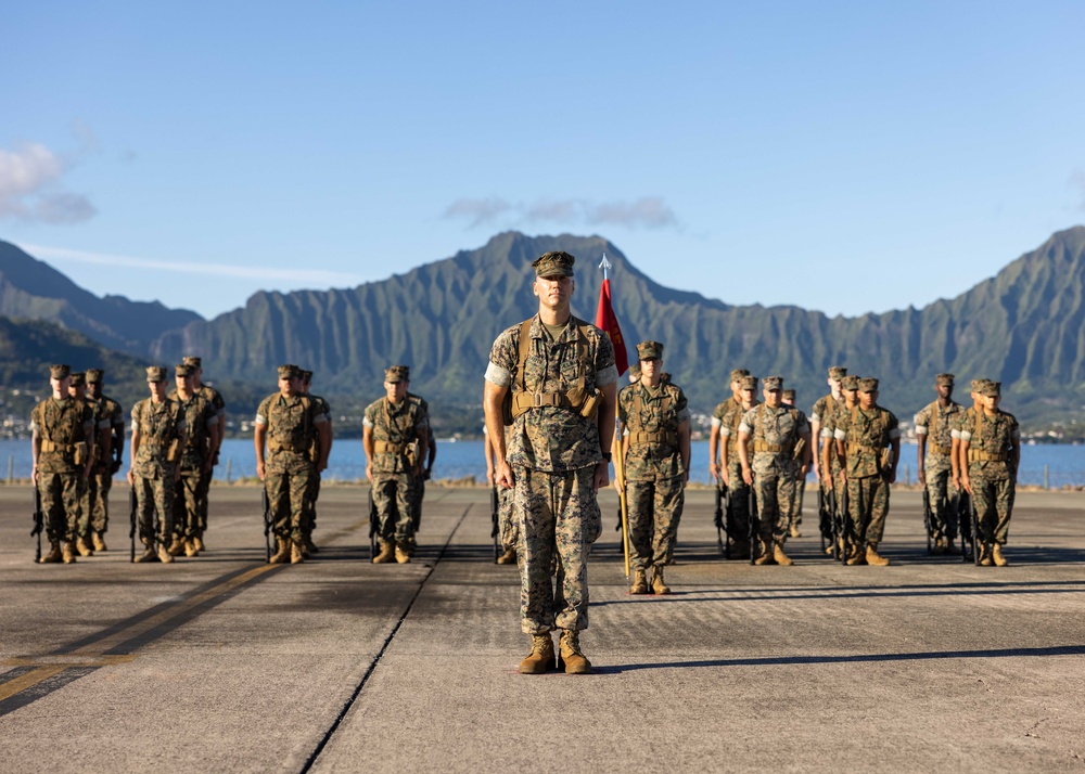 MARFORPAC Change of Command Rehearsal