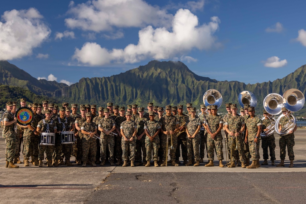MARFORPAC Change of Command Rehearsal