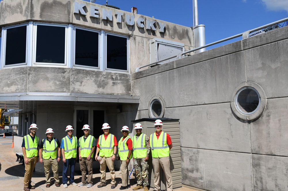 U.S. Army Engineer Research and Development Center Board of Directors visits Nashville District projects