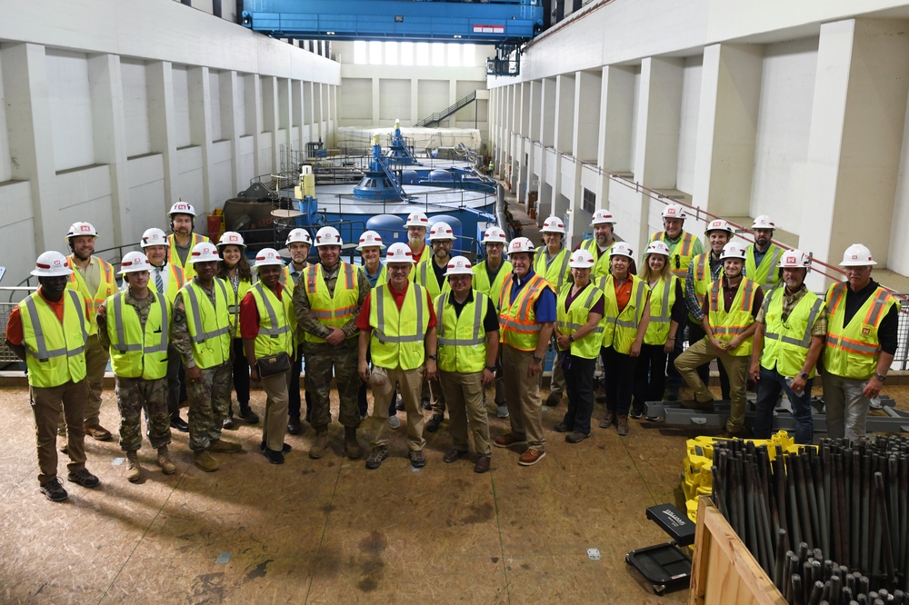 U.S. Army Engineer Research and Development Center Board of Directors visits Nashville District projects