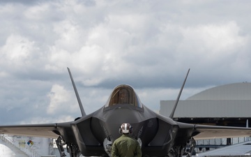 Marine Fighter Attack Squadron (VMFA) 251 receives the Marine Corps' first East Coast based F-35C